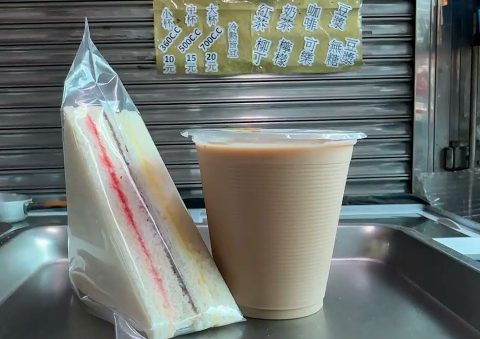 新竹佛心早餐店凍漲３０年　果醬吐司+奶茶僅２０元驚呆網友