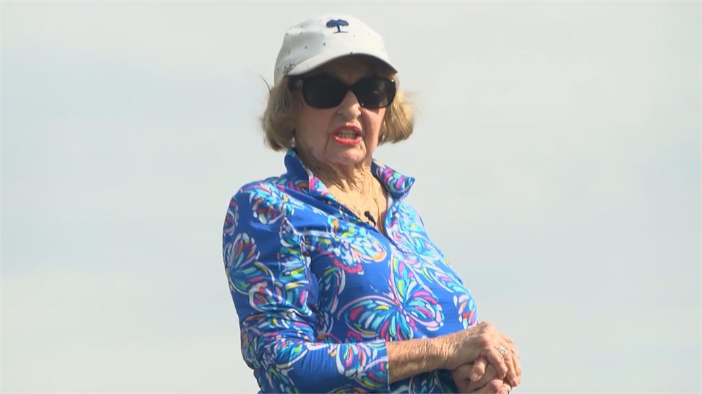 99歲阿嬤老當益壯！　熱愛打高爾夫球揭長壽秘訣