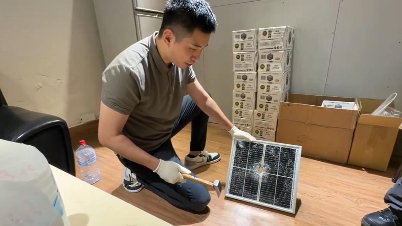 昔遭網嗆不敢喝「光電紅茶」！陳聖文「1秒全喝了」闢謠畫面曝光