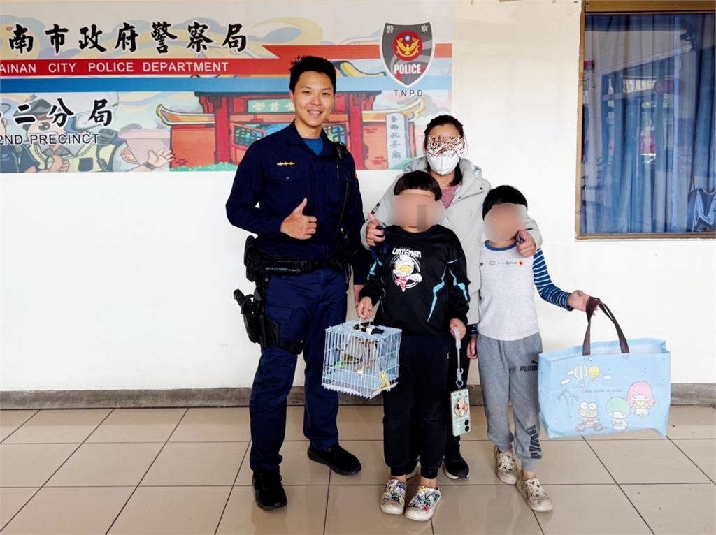 台南派出所又見「寵物報案」　這次換綠繡眼上門「求救」