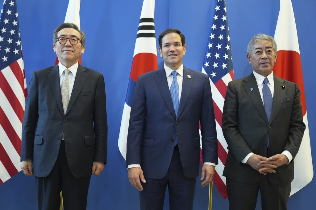美日韓外長關切中共對台軍演　反對脅迫手段改變現狀