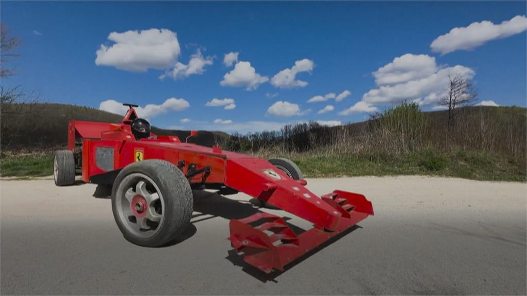 賽車迷買複製模型F1賽車　時速最快200公里