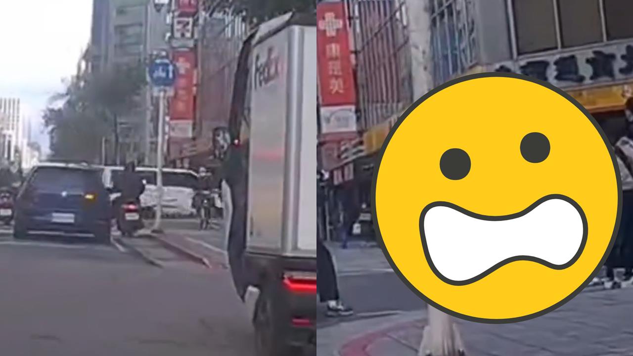 三立採訪車「撞進彰化銀行」10人受傷送醫！9秒「失速暴衝」畫面曝光