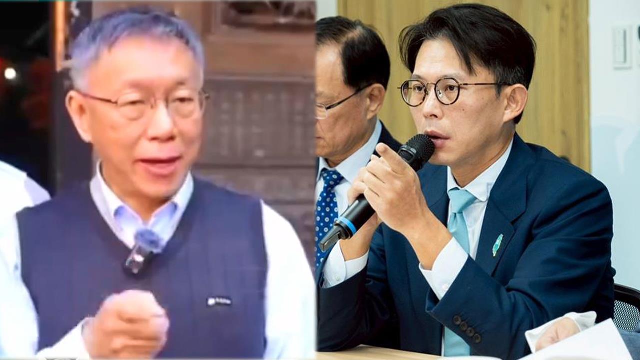 柯文哲護黃國昌沒強留續任 卻喊焦土政策?簡舒培:假挺!昌已無利用價值!