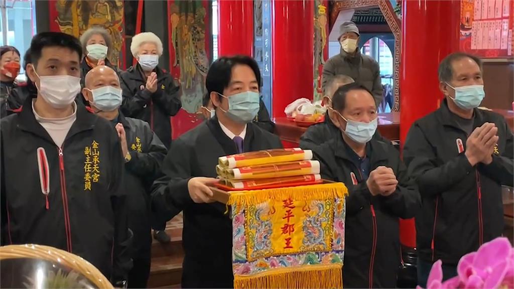 傳承接棒意味濃！　賴清德首度出席法鼓山撞鐘祈福