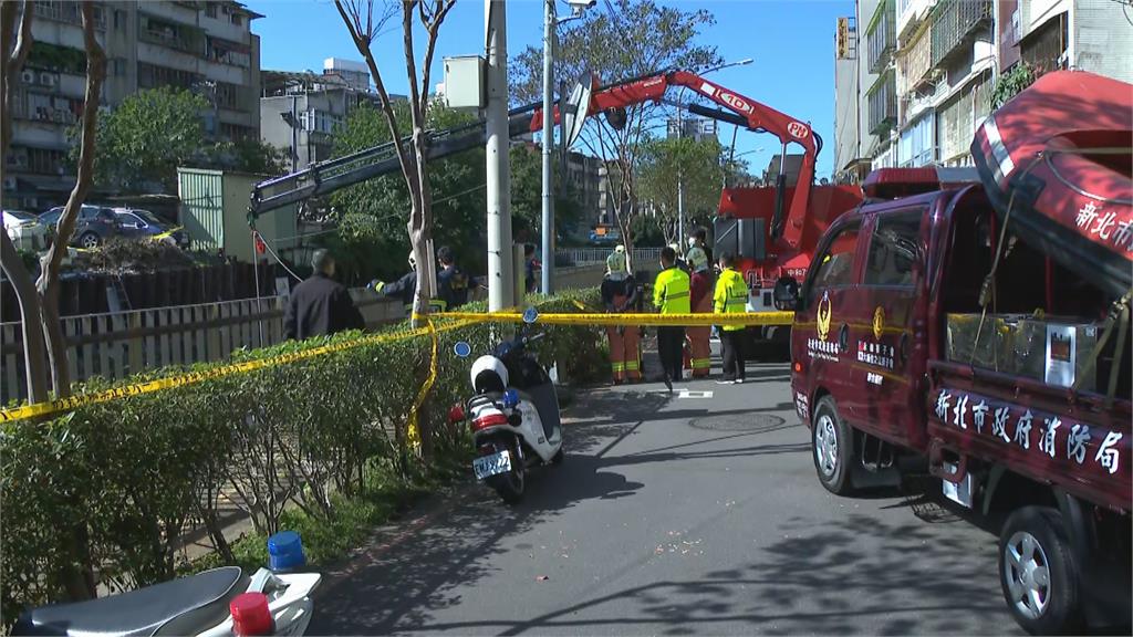 快新聞／永和排水溝漂「無頭、無四肢」屍體　警察局長黃宗仁到場關切