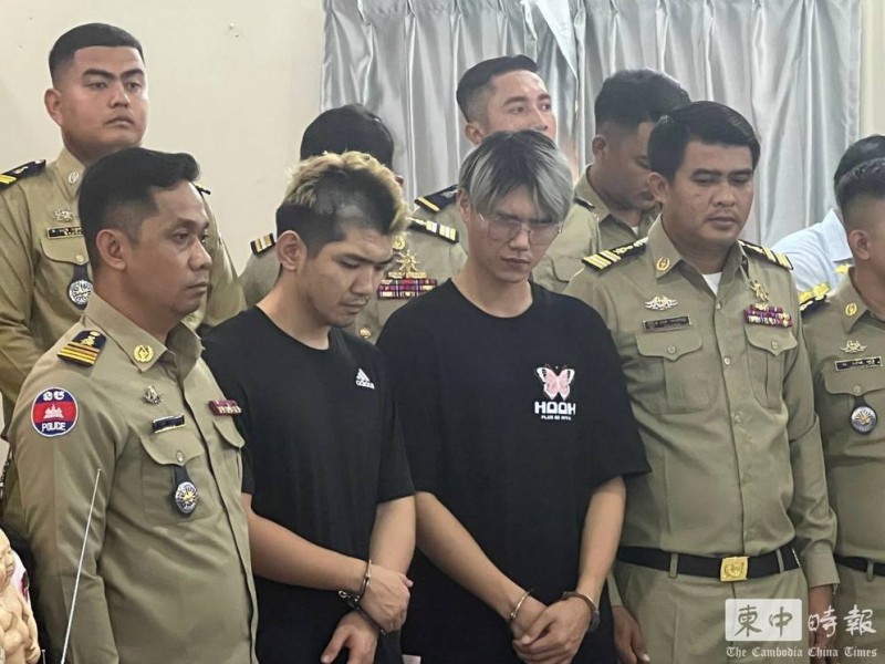 晚安小雞被上銬出席「柬國警方記者會」　網友怒轟：別回台灣了！