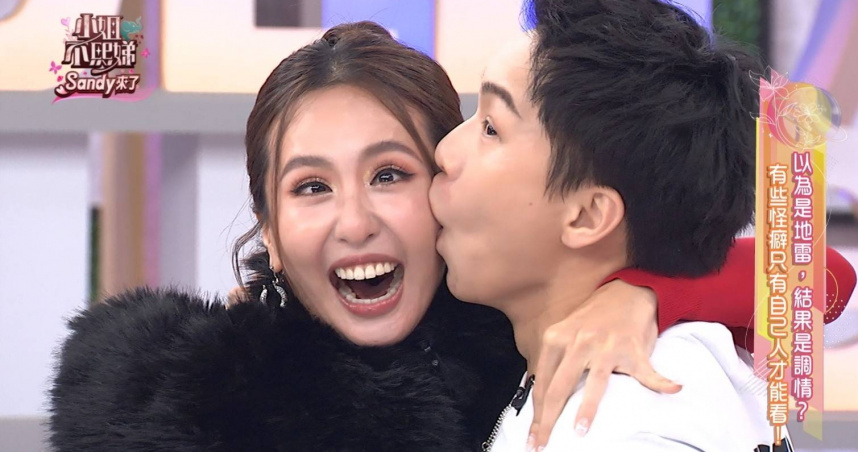 派翠克當眾「吸臉頰」　薔薔崩潰獻出35年初體驗！