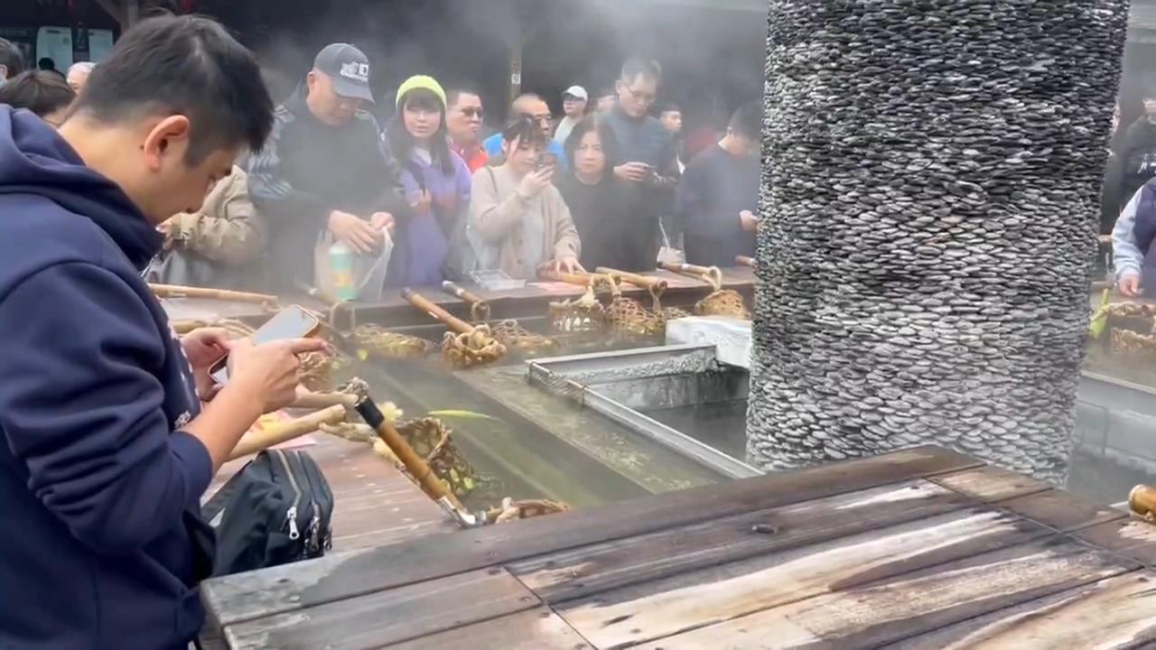 初二水氣減清水地熱湧人潮　下週「這一天」又有冷空氣