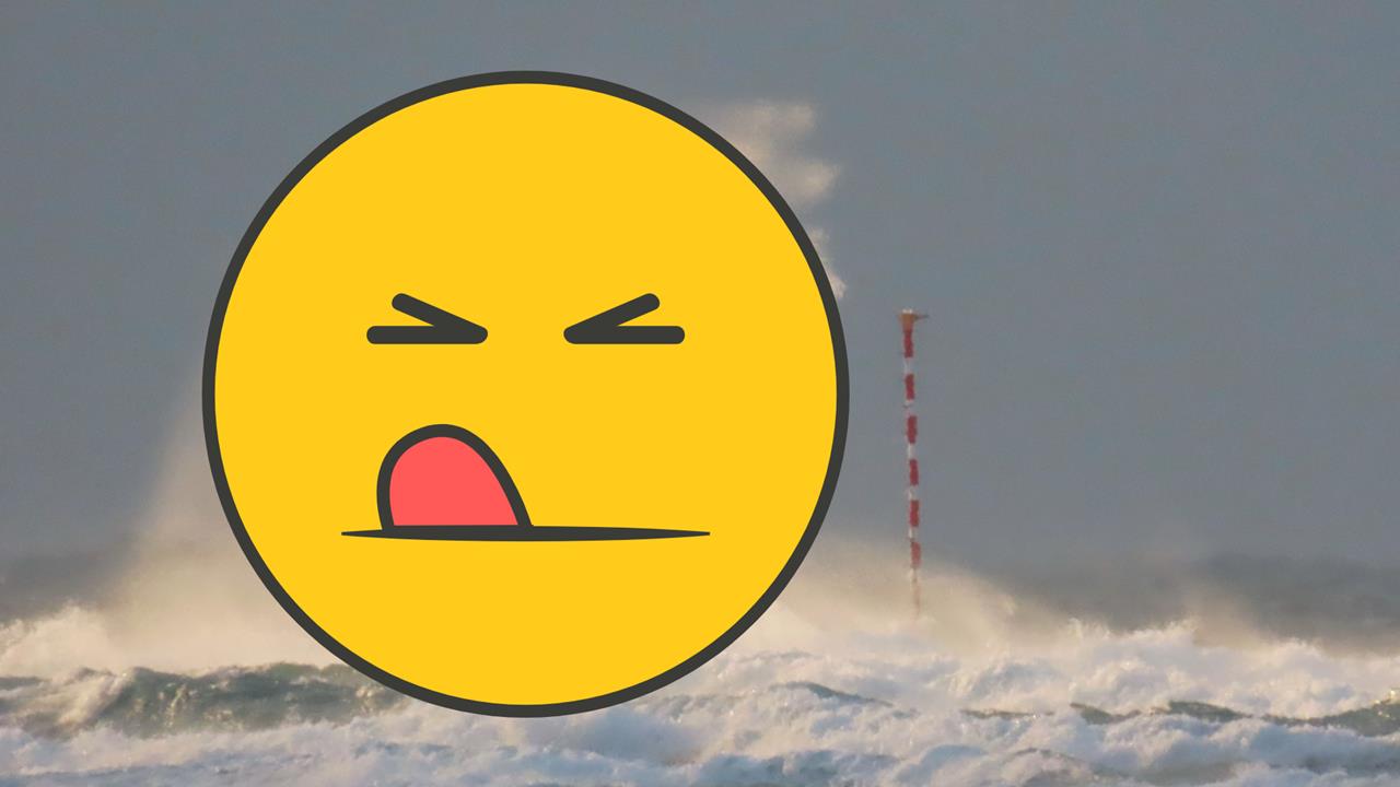 他意外拍出「川普」側臉照？澎湖浪頭驚現神似人「眼、鼻、口」畫面流出…