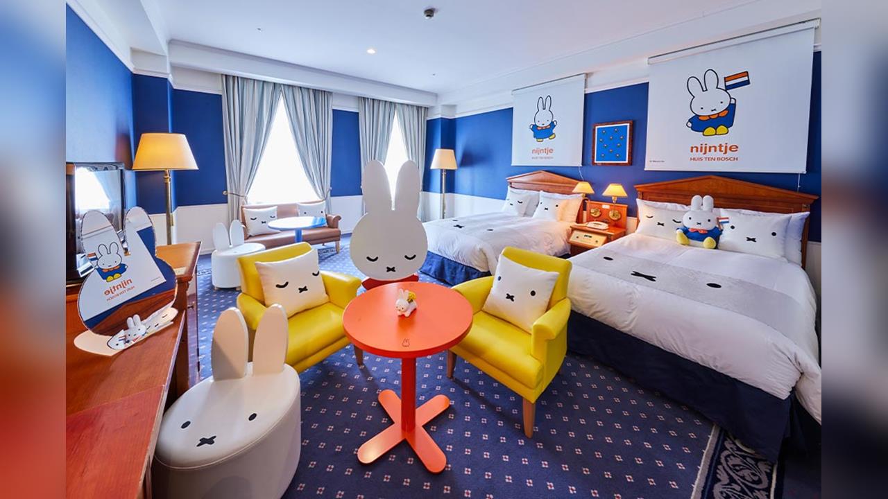 長崎豪斯登堡攜手荷蘭插畫家　打造miffy夢幻主題園區