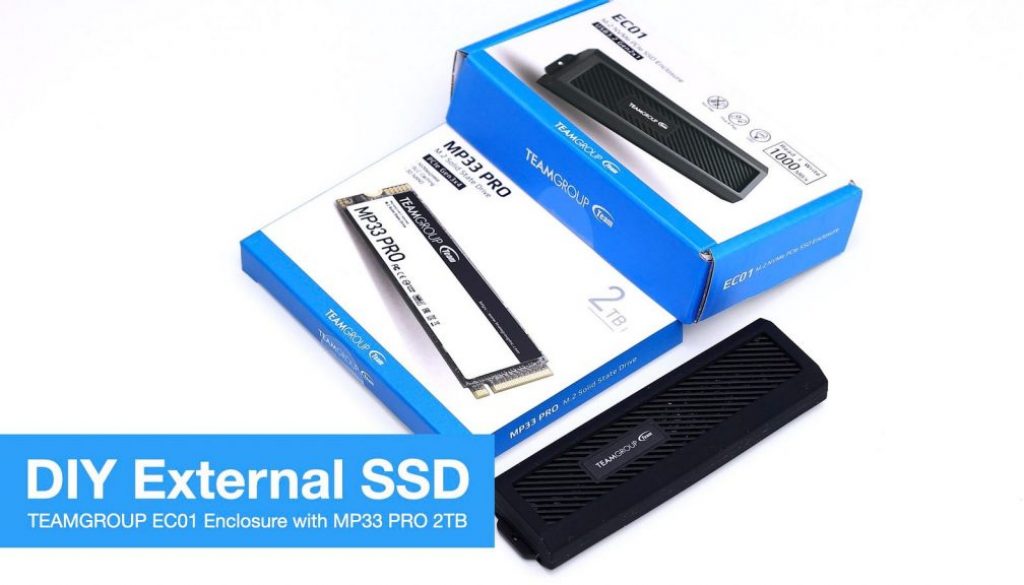 真香！SSD高CP值選擇　TEAMGROUP MP33 PRO 2TB 配上 EC01 M.2 PCIe外接盒