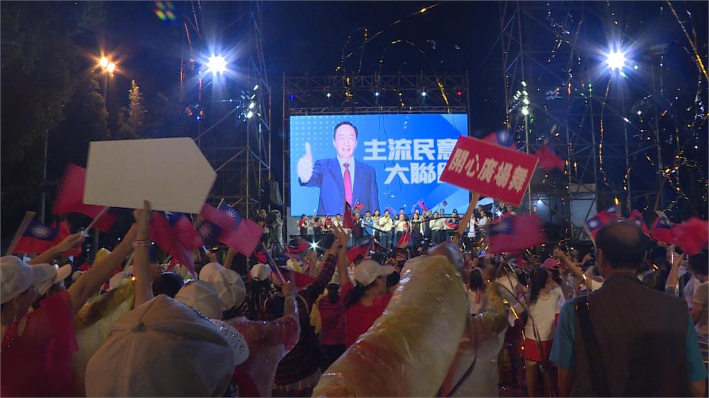 郭台銘竹南造勢活動後　留下滿地垃圾挨批