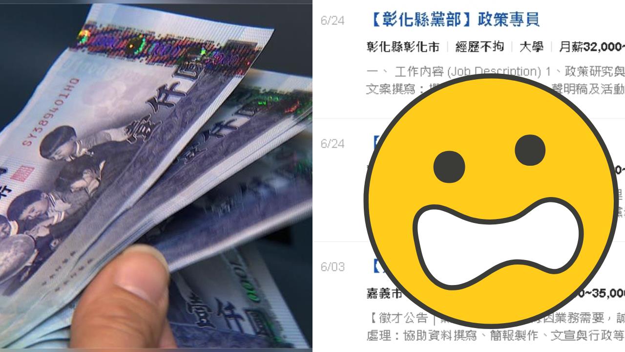 民眾黨批台灣低薪被打臉！黨部秘書「起薪才3萬」網酸：你們開這種死薪水？