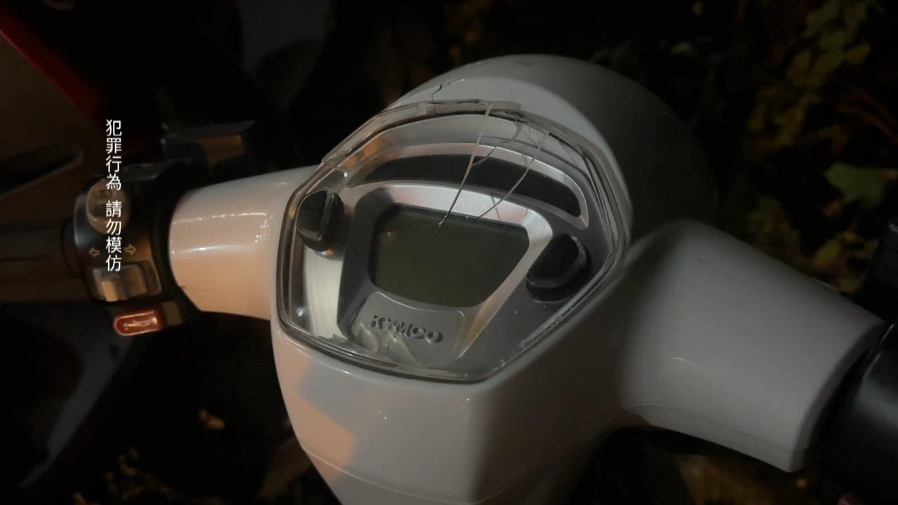 ２男持空氣槍掃射參選人布條　遭二度叫囂砸車報復、報警求助
