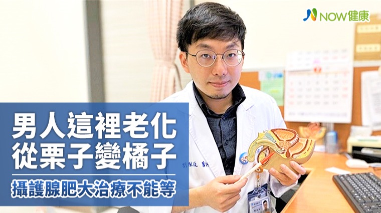 男人這裡老化從栗子變橘子 攝護腺肥大治療不能等
