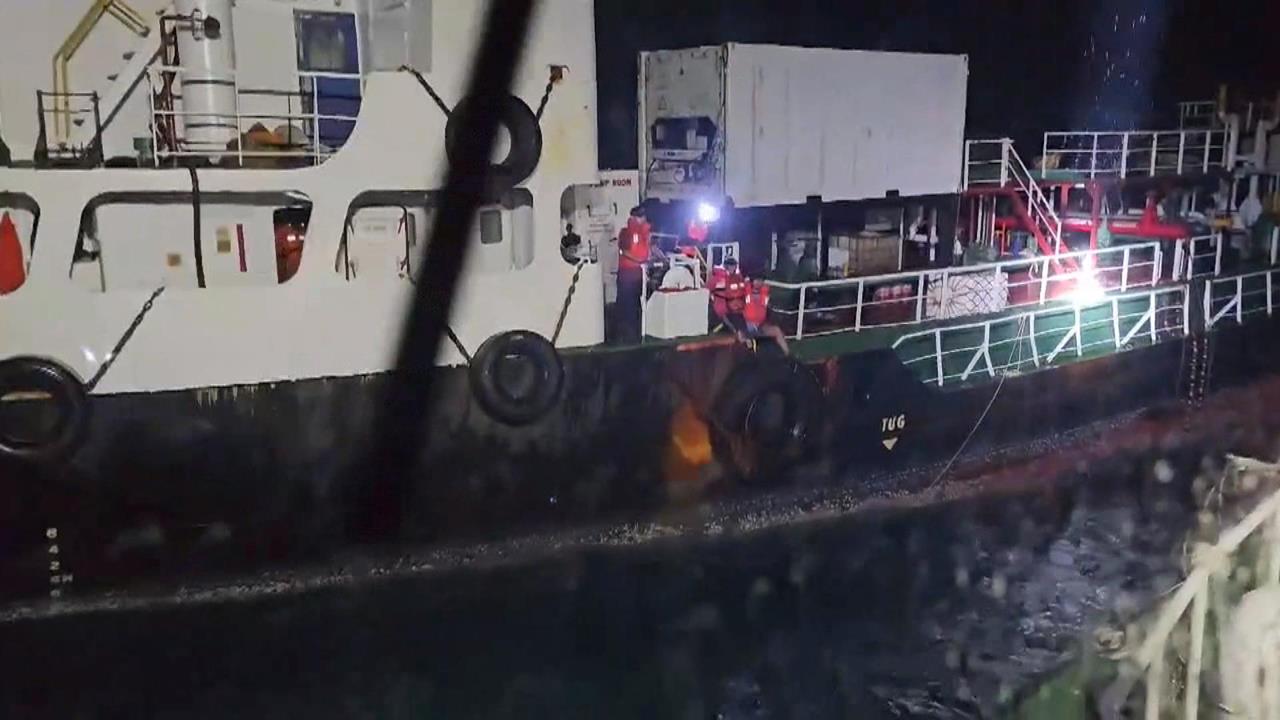 油輪寶瓶星號外海傳進水　９名船員棄船逃生