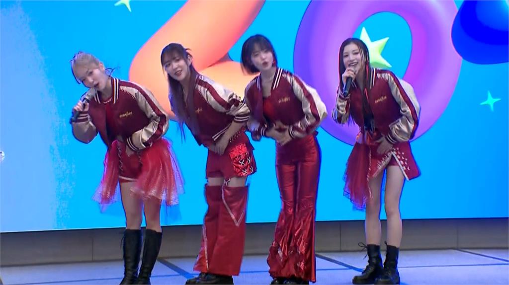 日女團出演台南跨年晚會　市長招待美食團員大秀中文讚牛肉麵
