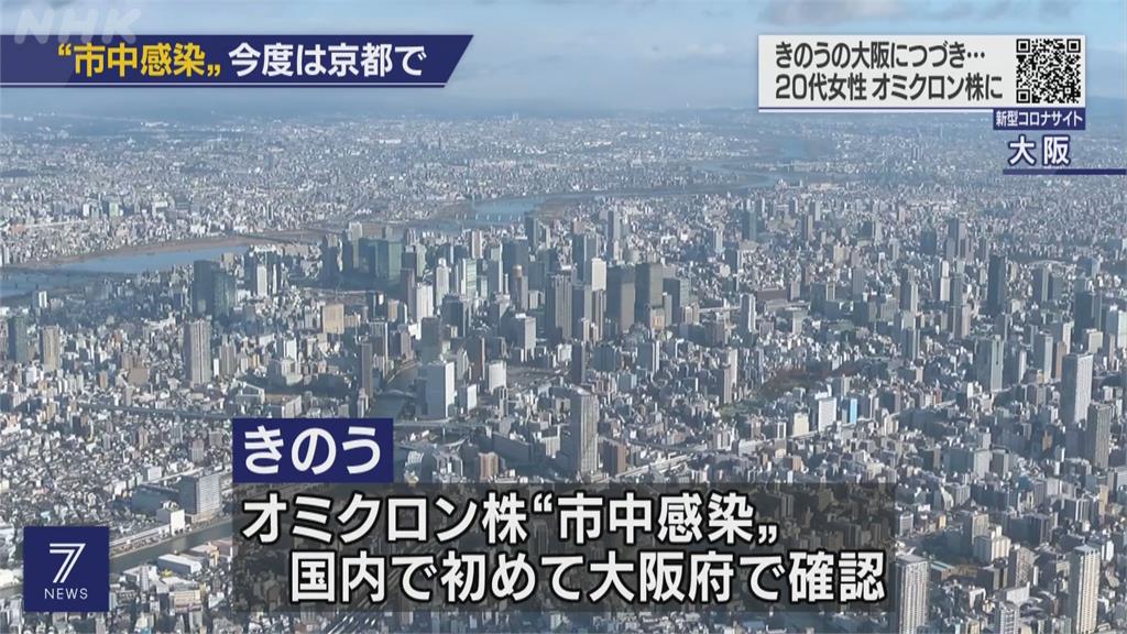 大阪、京都Omicron社區傳染 專家警告日本已多地擴散