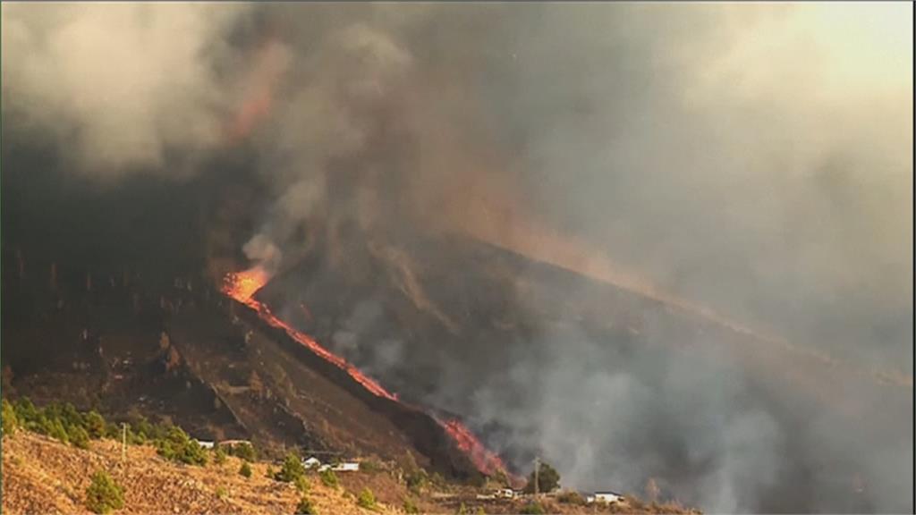 西班牙火山猛烈爆發吞噬災區 「奇蹟之屋」倖存