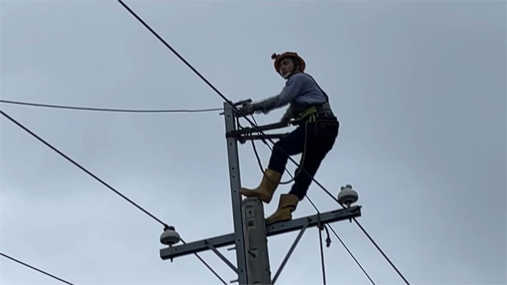 「杜蘇芮」釀金門九千多戶停電　台電調派人手搶修拚今全數復電