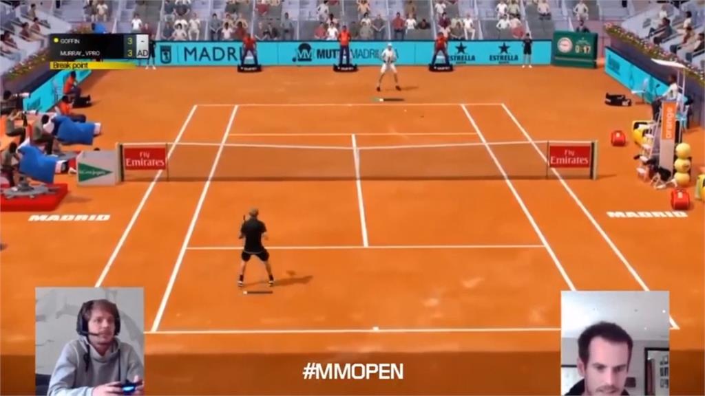 網球／馬德里大師賽線上開打 莫瑞「復活」上場摘冠