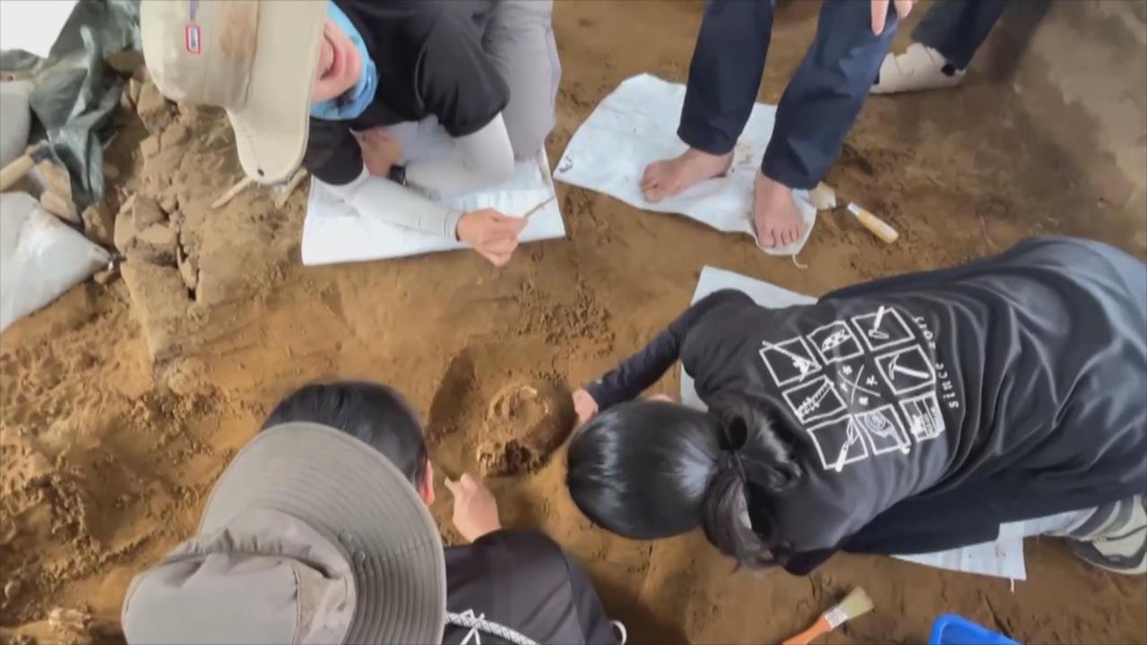 成大考古隊新發現！　貢寮仁里挖出「罕見青瓷、人骨遺跡」