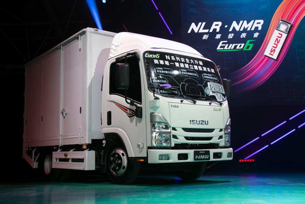 ISUZU六期全車系新車　含NLR5噸、NMR6.5噸等商用貨車發表