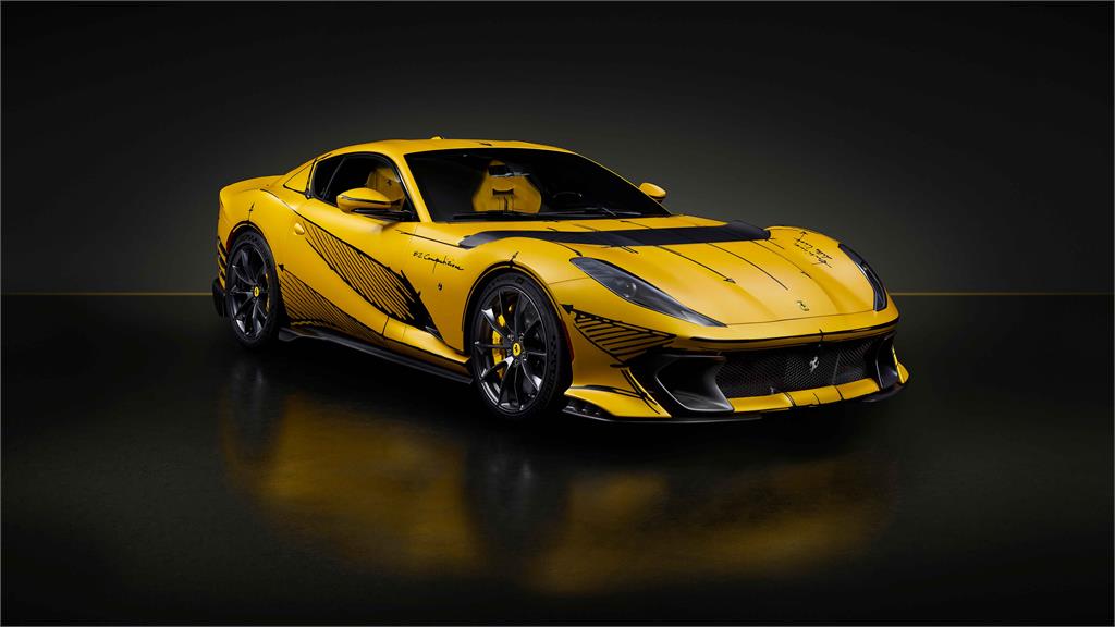 這年頭彩繪一定要漫畫寫實就對了？獨一無二的Ferrari Tailor Made 812 Competizione