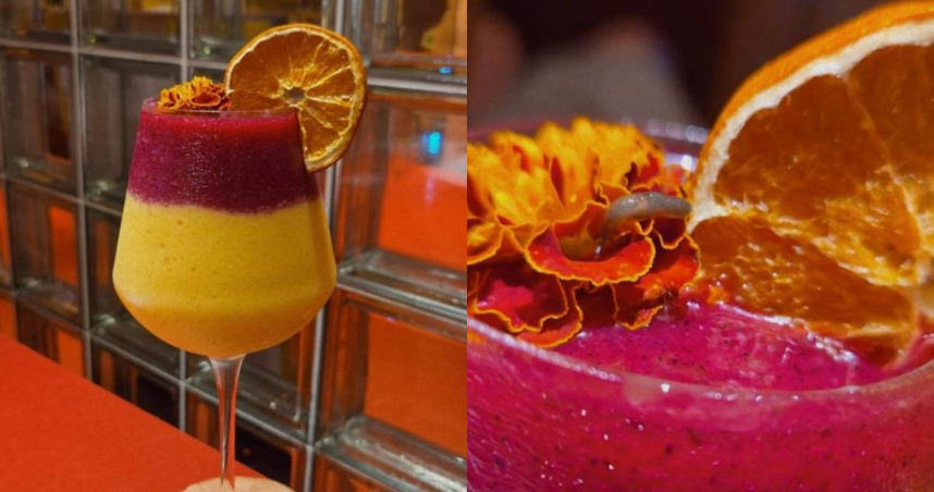 「嵩sung」飲料裝飾花上驚見蛞蝓在爬！店員竟稱正常　業者道歉了