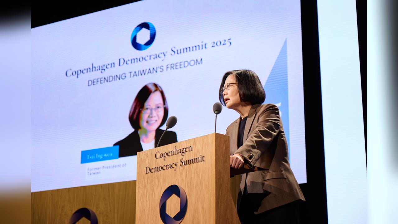 快新聞／蔡英文「想想論壇」出手了！發布中國觀測報告　詳列知中50大觀察指標