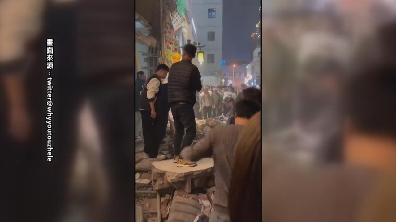 中國湖南長沙「網紅街區」外牆坍塌　民眾遭活埋釀2死