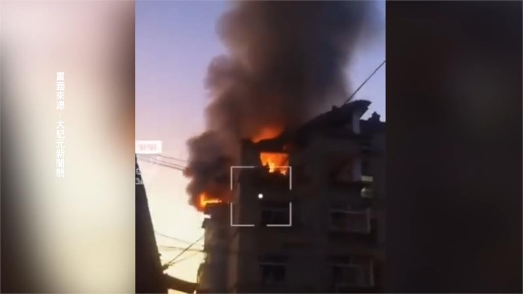 遼寧4天內2度氣爆！　大連住宅爆炸　屋頂炸開釀2死7傷