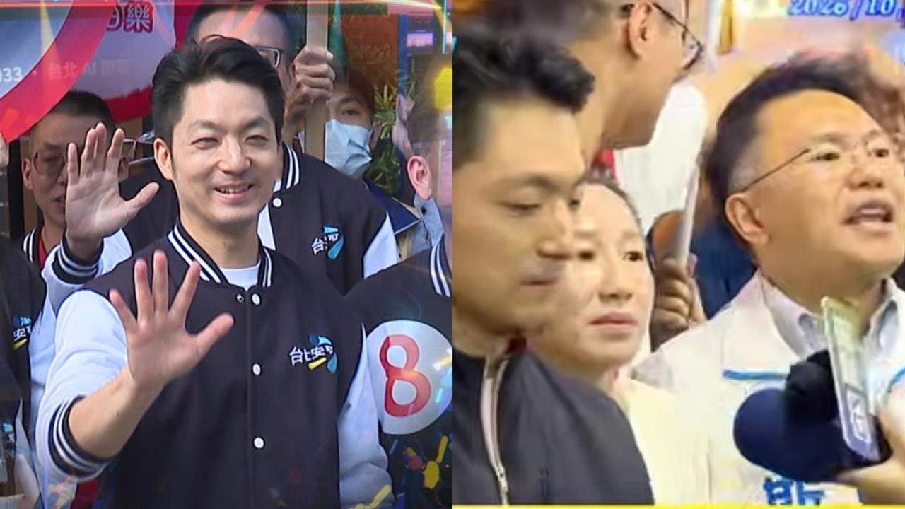 支持者遭喝斥「吵什麼」！蔣萬安「當場愣住」僅尬笑　陳揮文：危機處理不合格