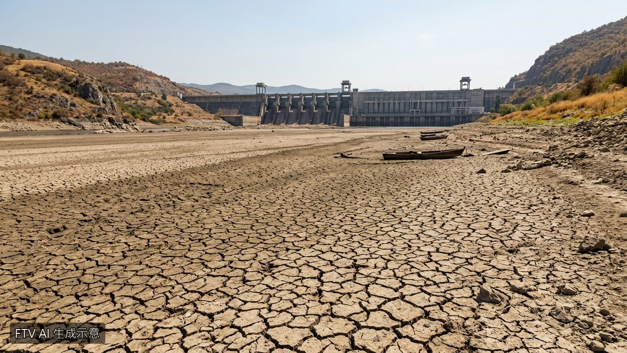 多瑙河水位創歷史新低　塞爾維亞乾旱被迫大砍發電量