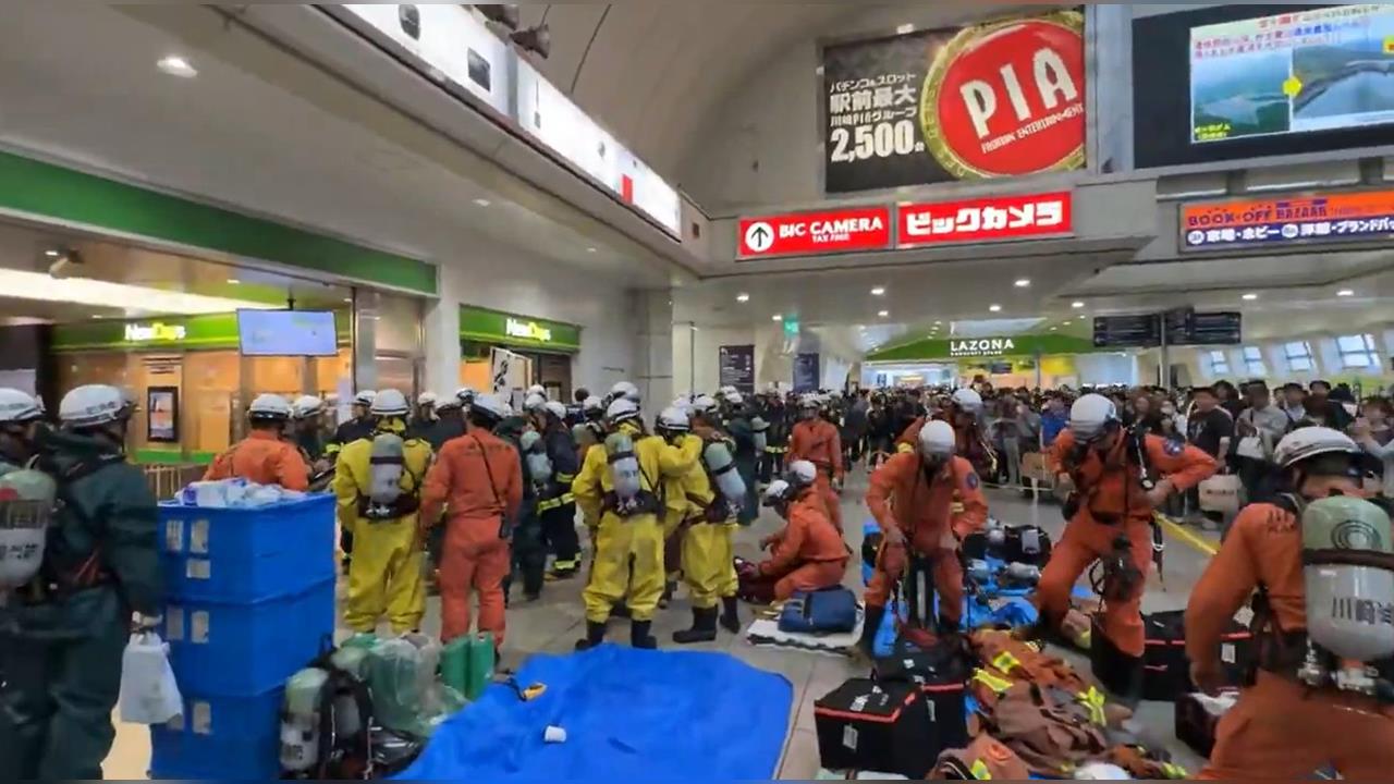快新聞／隨機攻擊？日本JR列車行駛突遭噴灑噴霧　多名乘客喉嚨痛3人送醫