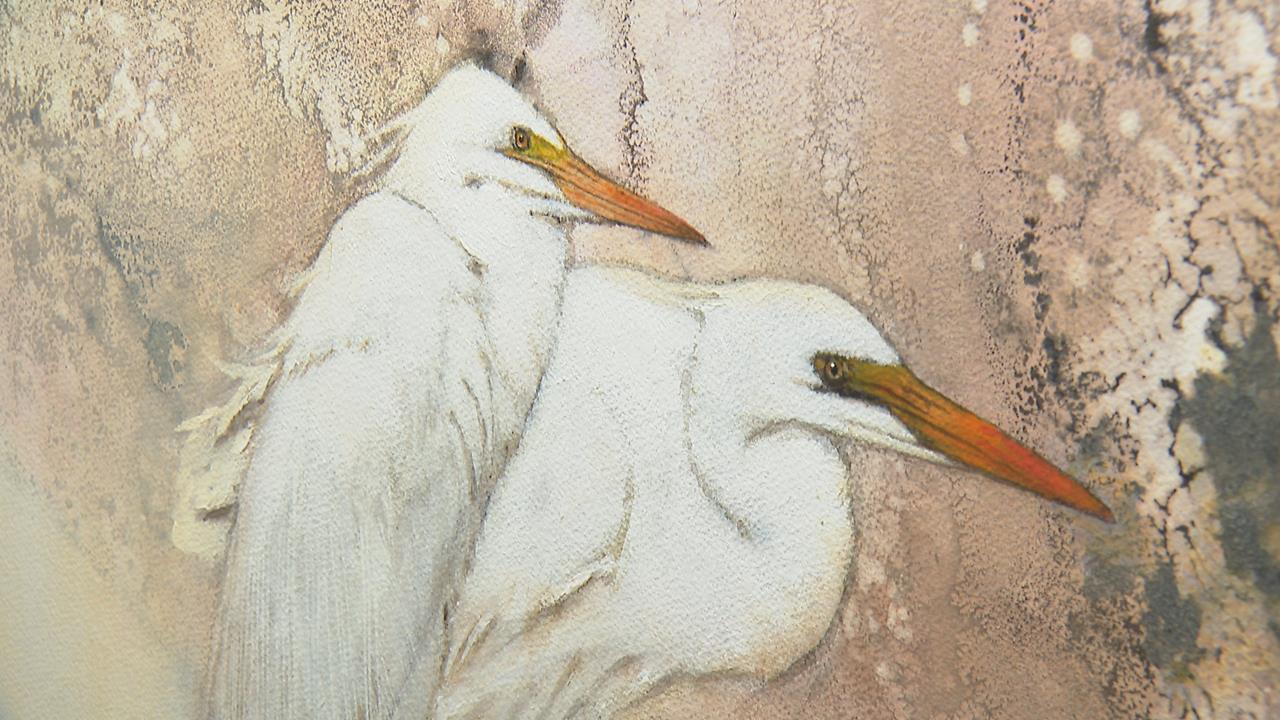 藝術家林順雄新個展　抽象筆觸表達內心感受