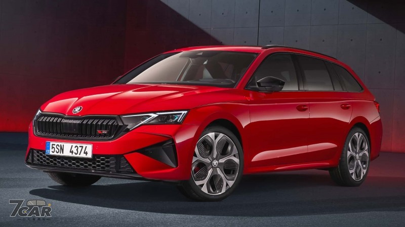 取消 1.0 TSI、RS 動力增進 20 匹　小改款 Škoda Octavia 登場