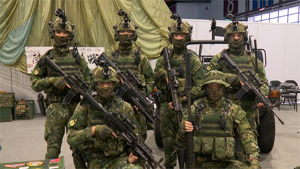 國際軍事用品展280個攤位登場 特戰部隊全副武裝成亮點