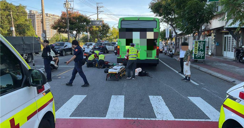 又是行人地獄！老翁斑馬線上遭客運撞死　兒泣訴：撞到人車子還不停