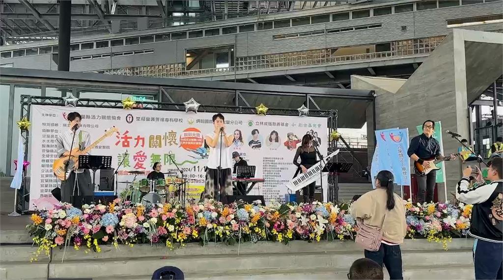 梁佑南出席公益園遊會　鼓勵挽袖捐熱血救人