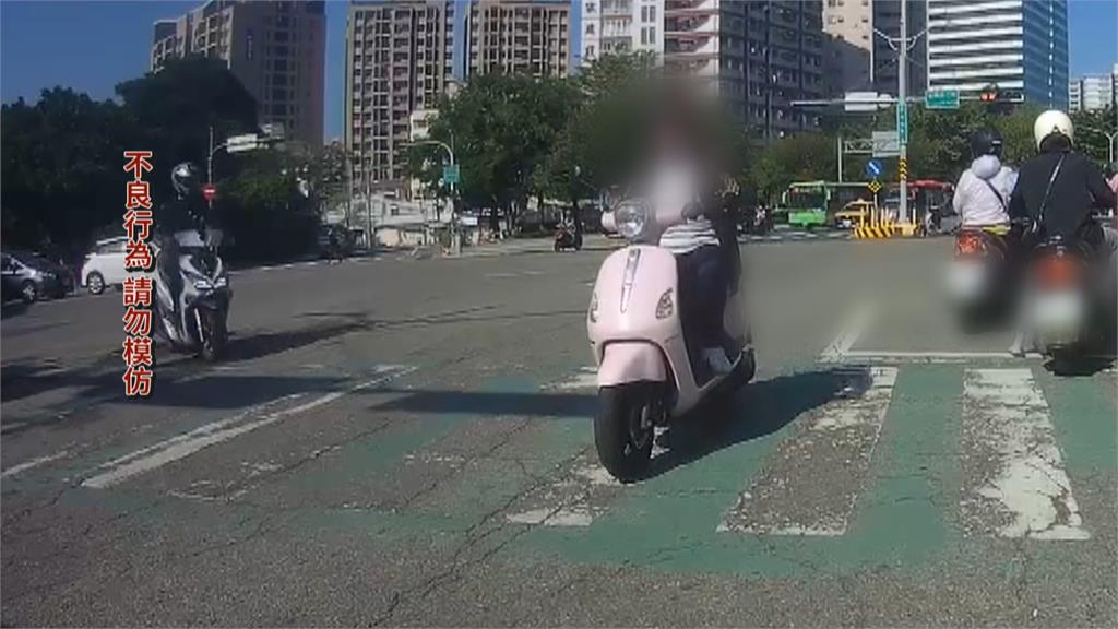機車搶快逆向成日常？　同條路2024年取締超過7200件