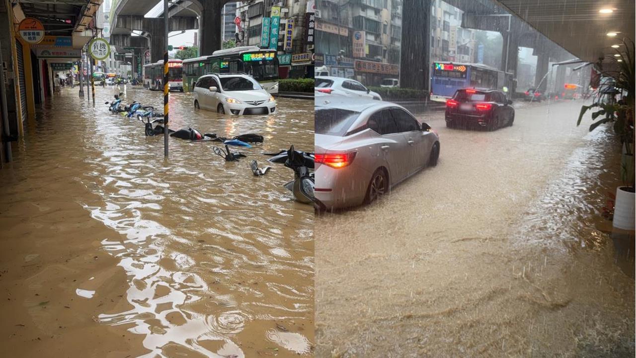 快新聞／雨彈狂炸「內湖淹成汪洋」！沈伯洋深夜前進現場「抓出兩大問題」