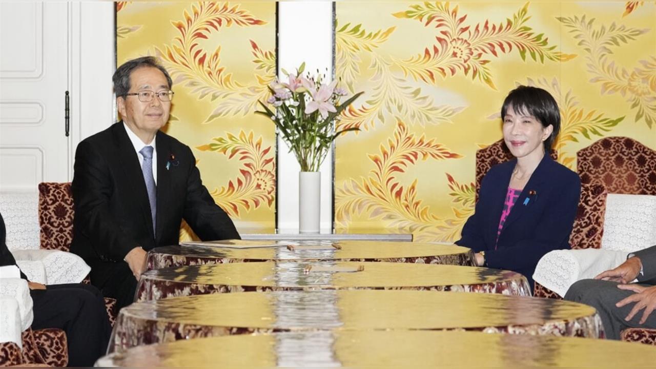 快新聞／高市早苗任日本首相有變數？　與自民黨談判破裂、公明黨宣布退出執政聯盟