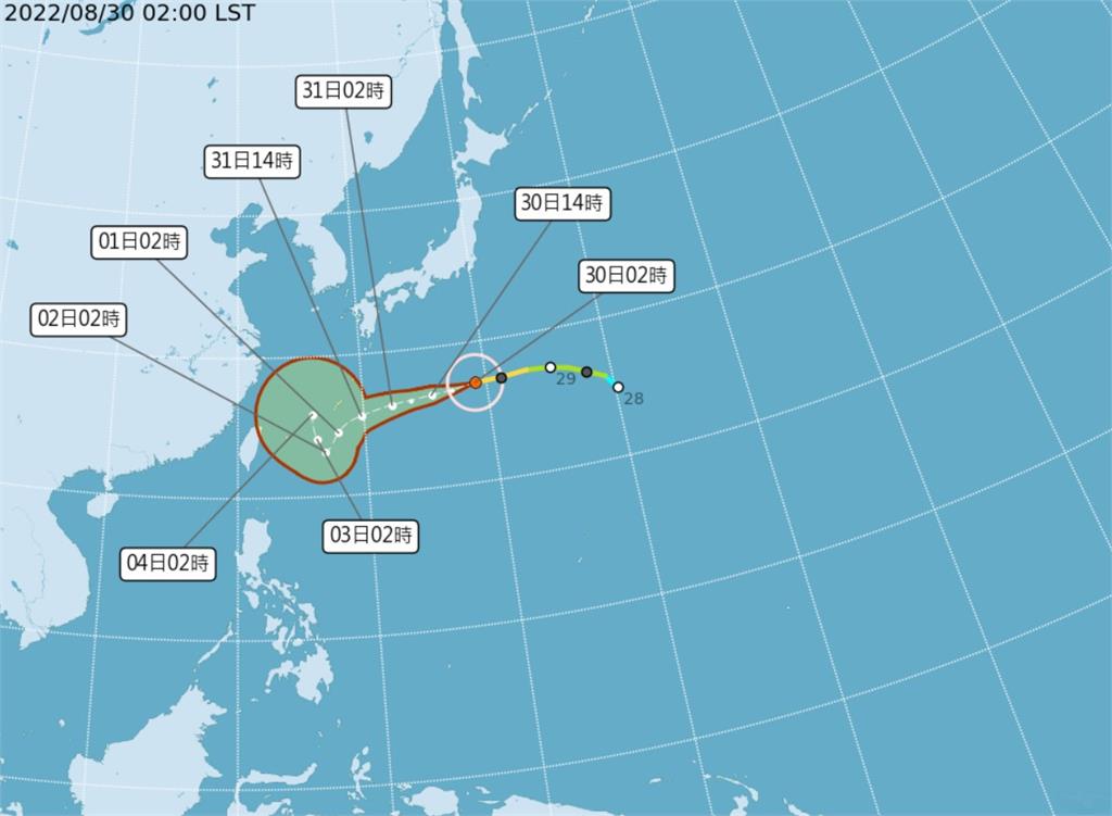 颱風「軒嵐諾」恐轉為強颱！林嘉愷曝：中南部午後大雷雨機率高