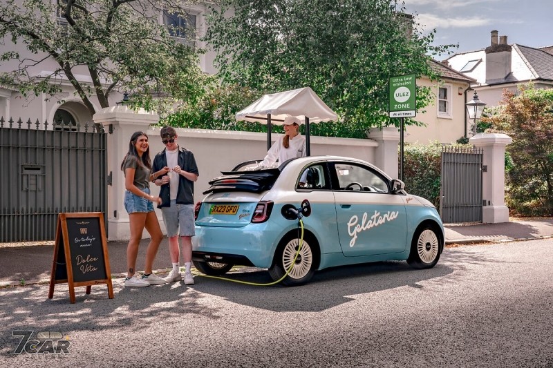 世界最小行動冰淇淋車　Fiat 500 Gelateria Edition 登場