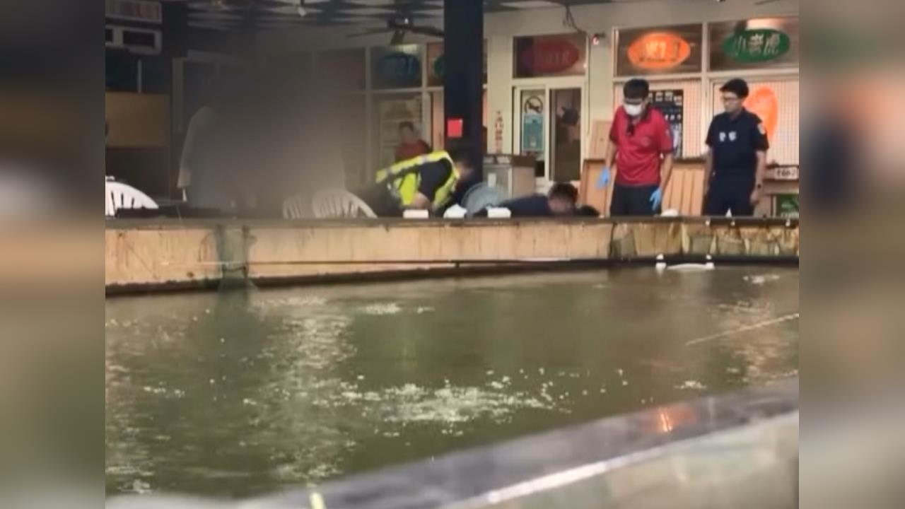 最壞身教！釣蝦場口角衝突　釣客飆罵又昔警孩面前遭逮