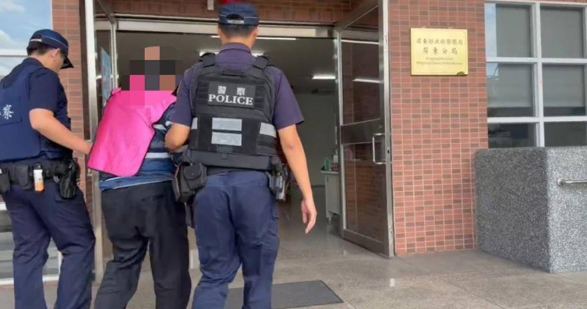 70歲萬丹醉翁拒檢狂逃還撞警 警飛撲壓制驚險逮捕