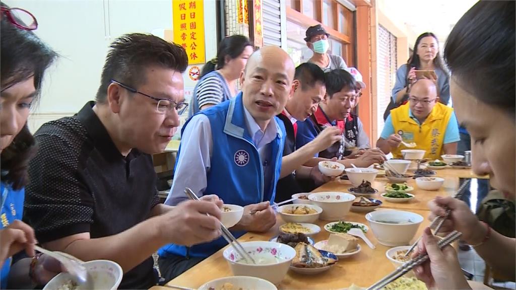 韓國瑜競選經費上億  議員諷「這碗滷肉飯很高貴」