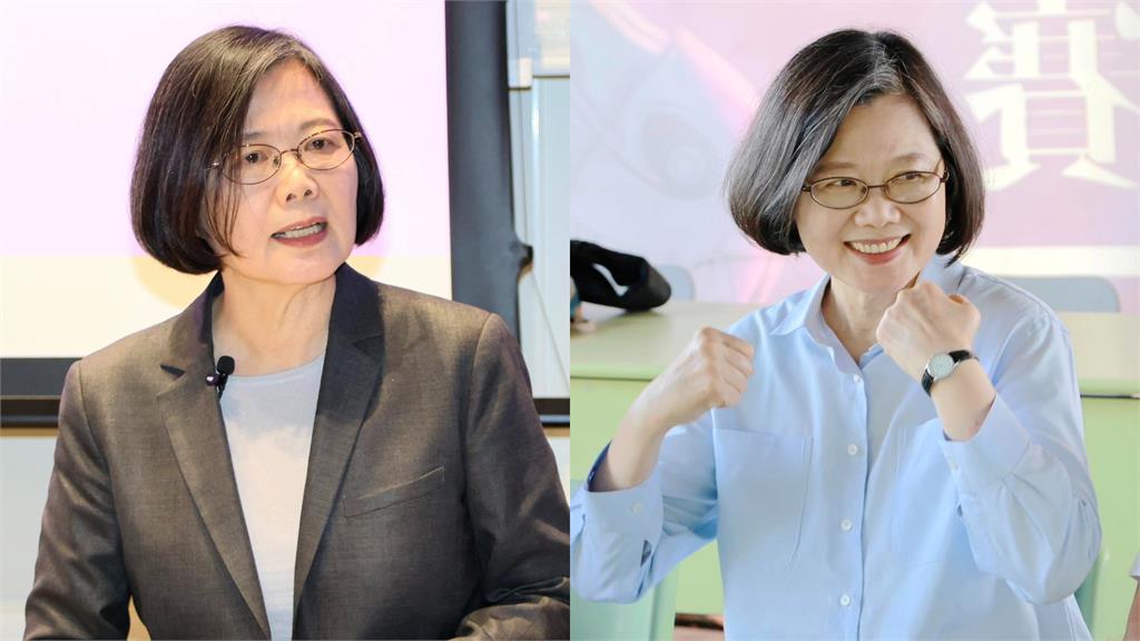 單親媽「邊抱女兒邊賣書」竟是蔡英文！「眼神狂飄被抓包」網笑歪：可愛的要命